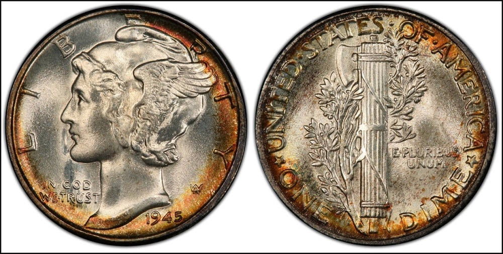 Brief History Of The 1945 Dime