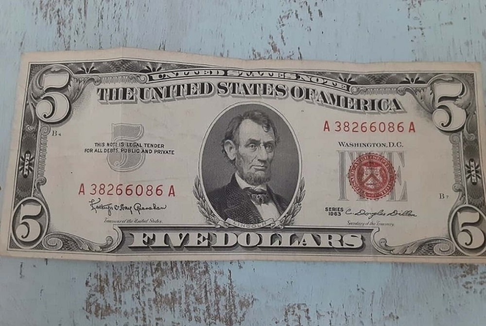 The Value Of A 1963 $5 Bill